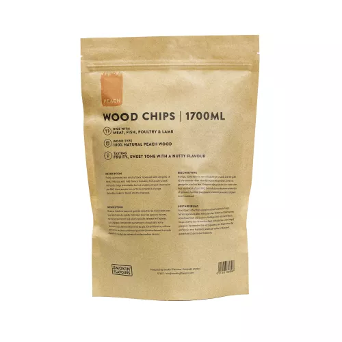 Rauchige Aromen Rooksnippers Perzik 1700 ml