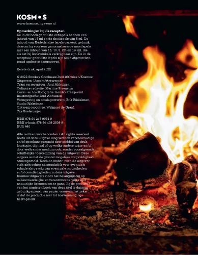 Rauchige Köstlichkeit Smokey Goodness Brandneuer Grill (9789021590349)