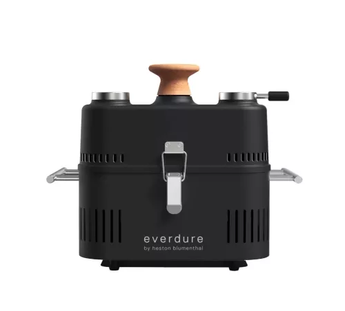 Everdure Cube 360 Holzkohlegrill Schwarz mit Werkzeugset