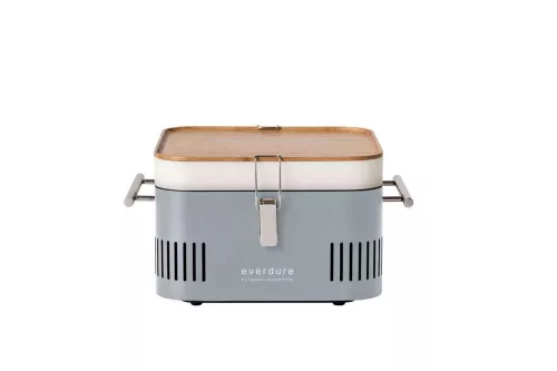 Everdure Cube Holzkohlegrill Grau / Stein