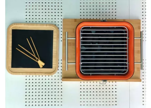 ewig Everdure Cube Holzkohlegrill Grau / Stein (HBCUBESEU)