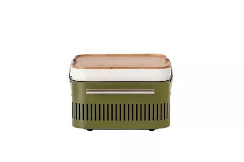 ewig Everdure Cube Holzkohlegrill Grün / Khaki (HBCUBEKEU)