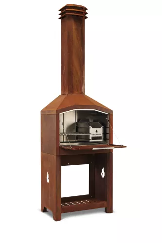 Braaimaster Braaimaster Freistehender Einzel-Corten (FS1C)