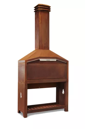 Braaimaster Braaimaster Freistehendes Duo Corten (FS2C)