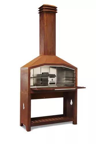 Braaimaster Braaimaster Freistehendes Duo Corten (FS2C)