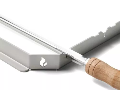 Braaimaster Braaimaster-Rahmen für Churrasco-Spieße aus Edelstahl/Inox (FR02)