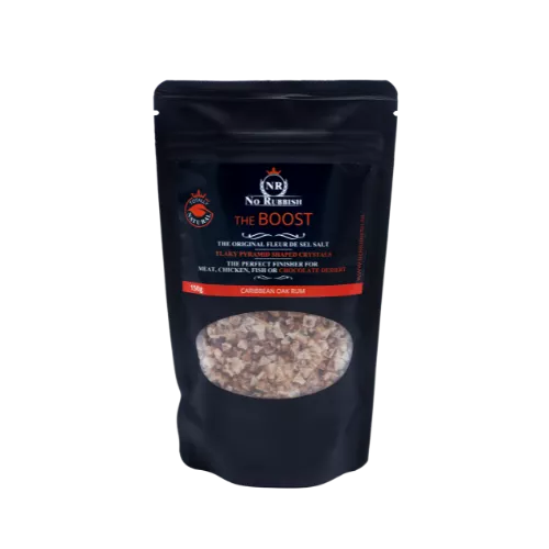 Fleur de Sel Das Boost-Salz mit karibischem, holzgereiftem Rumgeschmack