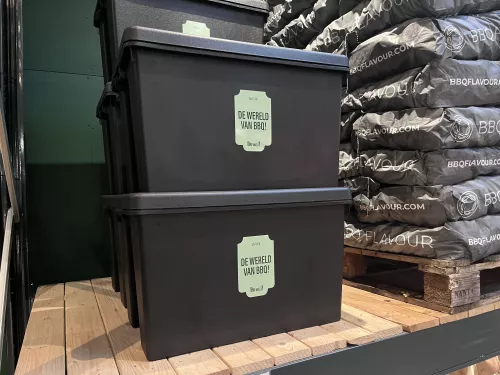 BBQ Valley BBQ Valley Holzkohle-Aufbewahrungsbox, 62 l (BBQV Houtskoolbox)