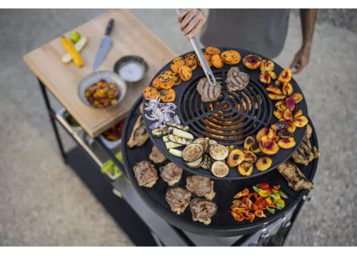 Höfats 1x Höfats Feuerküche Outdoorküche mit Bowl 57 Feuerschale (00740)