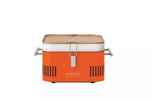Everdure Cube Holzkohlegrill Orange