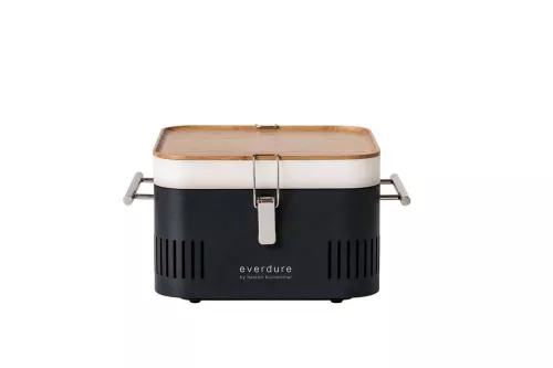 Everdure Cube Holzkohlegrill Schwarz