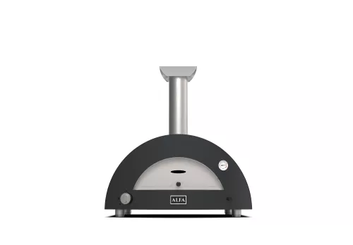 Alfa Forno Moderno 2 Pizze Grey Hybrid