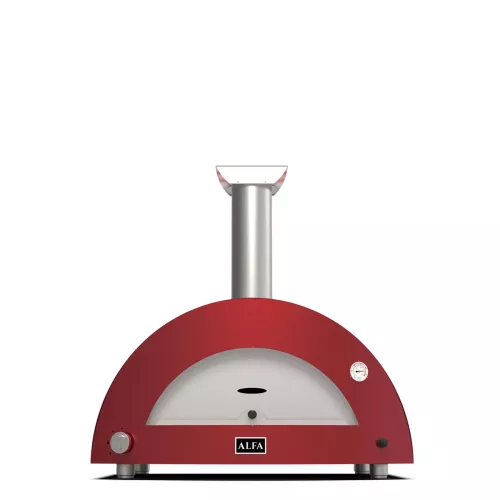 Alfa Forno Moderno 3 Pizza – Rot – Holz