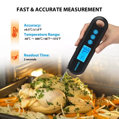 Inkbird BBQ Thermometer Inkbird Bluetooth Lebensmittelthermometer IHT-2PB (IHT-2PB)