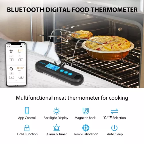 Inkbird BBQ Thermometer Inkbird Bluetooth Lebensmittelthermometer IHT-2PB (IHT-2PB)