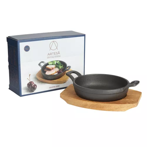 Artesà Mini-Gratinform aus Gusseisen, 12,5 cm
