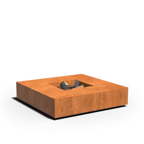 Forno Quad Feuertisch 120x120x28 cm