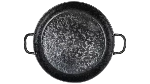 Geschmiedet Geschmiedete Bratpfanne mit 2 Griffen, 28 cm (EsFryPan2H28)