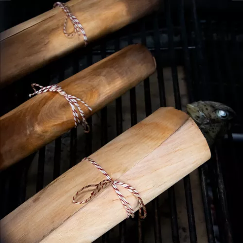 BBQ-Geschmack BBQ Flavour Wood Wraps Räucherfolie Erle (100325)