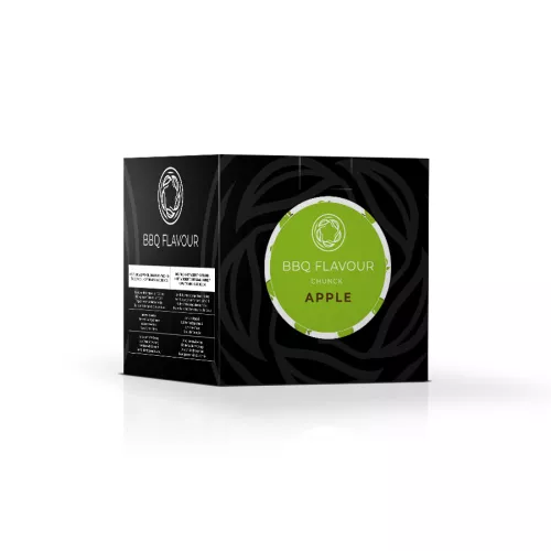 Stück Apfel mit BBQ-Geschmack
