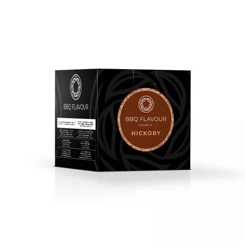 Stück Hickory mit BBQ-Flavour