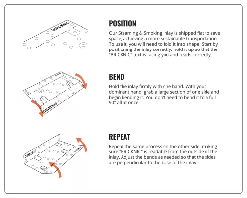 Bricknic Bricknic Dampf- und Raucheinlage (11867)