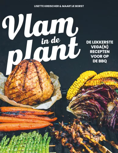 Flamme in der Pflanze Vegane Rezepte für den Grill