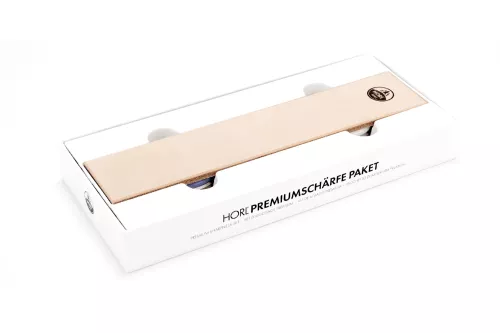 Uhr HORL Premium Schleifscheiben-Set inklusive Leder-Schleifstreifen und Korund-Schleifsteinen #3000 & #6000 (SET3-P)