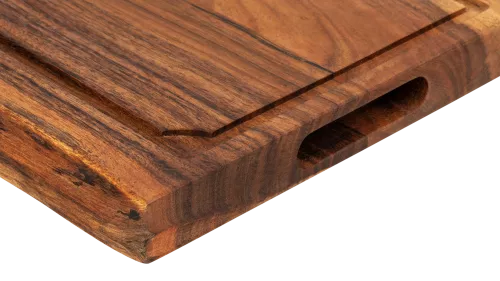 Geschmiedet Geschmiedetes Schneidebrett aus Akazienholz, groß (EsCutBrdNatL)