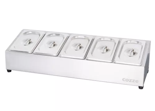 Topping Station mit 5 Bechern und Deckel