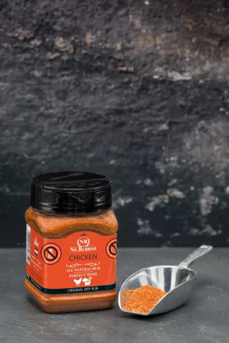 Kein Müll, BBQ Rub, schnell und aromatisiert, ohne Salz AP