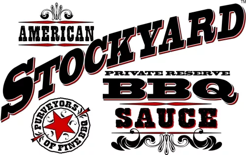Amerikanischer Schlachthof American Stockyard Rote Himbeer-BBQ-Sauce 350ml (147905)