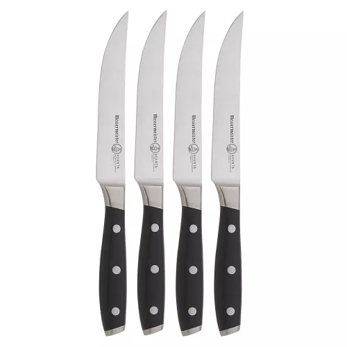 Messermeister Avanta schwarzes Steakmesserset