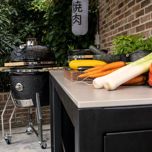Yakiniku YAKINIKU Luxuriöser Outdoor-Küchenrahmen 120 x 70 cm (900016)