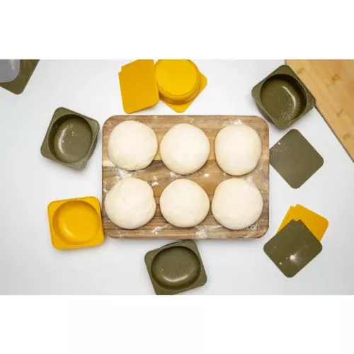 Babadoh Babadoh Olive 6 Silikon-Teig- und Aufbewahrungsbehälter (SKU9)