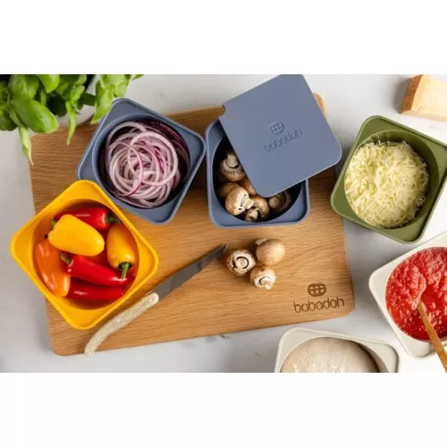 Babadoh Babadoh Olive 6 Silikon-Teig- und Aufbewahrungsbehälter (SKU9)