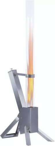 Green Flame Lounge Pelletheizung Edelstahl