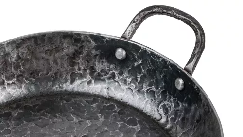 Geschmiedet Geschmiedete Bratpfanne mit 2 Griffen 20cm (EsFryPan2H20)