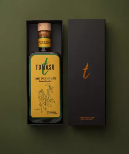 Tomasu Sojasauce Limitierte süß-scharfe Sojasauce - Madame Jeanette (12272)