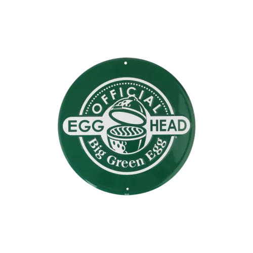 Big Green Egg runder grüner Wandteller – Offizieller Egghead