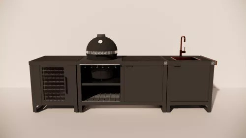 Roostr Kamado - Setup 3