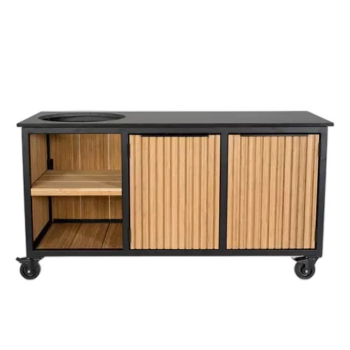 Fraaii Outdoor Kitchen Bambus Natur Rhombus Inferno
