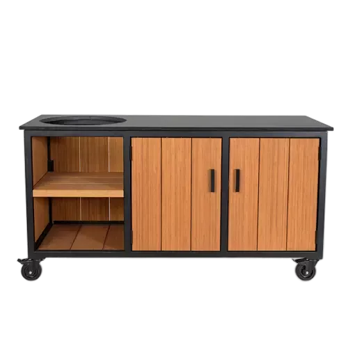 Fraaii Outdoor Kitchen Bambus Teaköl Inferno