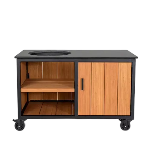 Fraaii Outdoor-Küche Bambus Teak Ölaufbewahrung