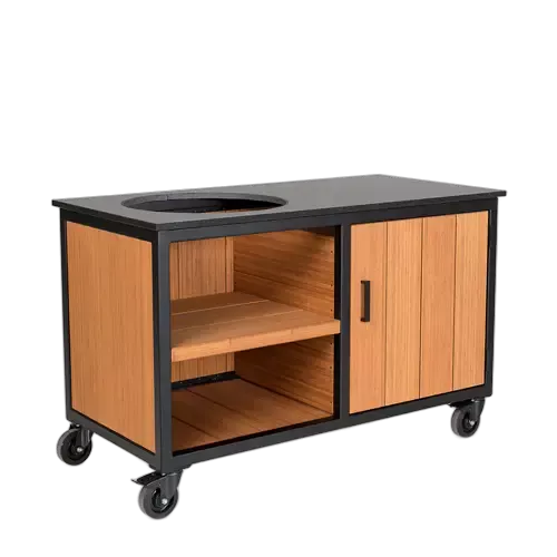 Fraaii Outdoor Kitchen Bambus-Teak-Ölaufbewahrung XL