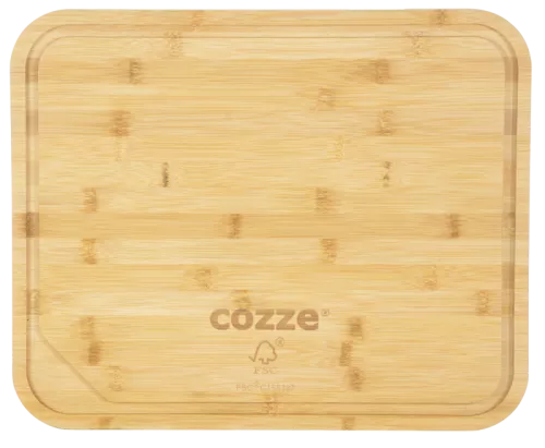 Cozze Elements Schneidebrett für die Outdoor-Küche, 50 x 60 x 2 cm, Bambus