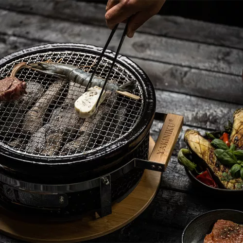 Yakiniku YAKINIKU MEDIUM Rundes Shichirin | Teppanyaki- und Hibachi-Grill (800700)