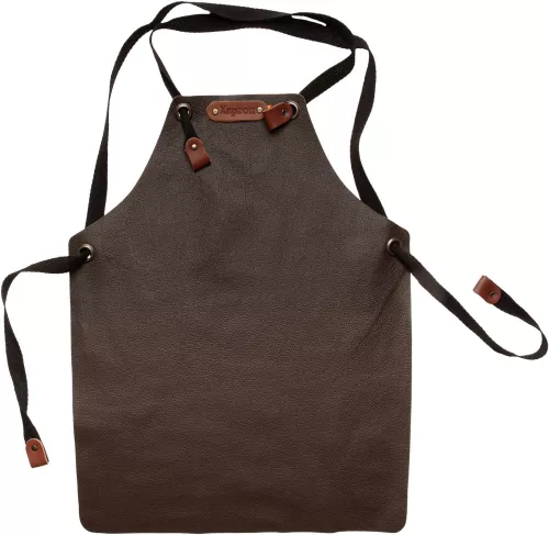 Xapron Rinderschürze Kinder Braun Leder