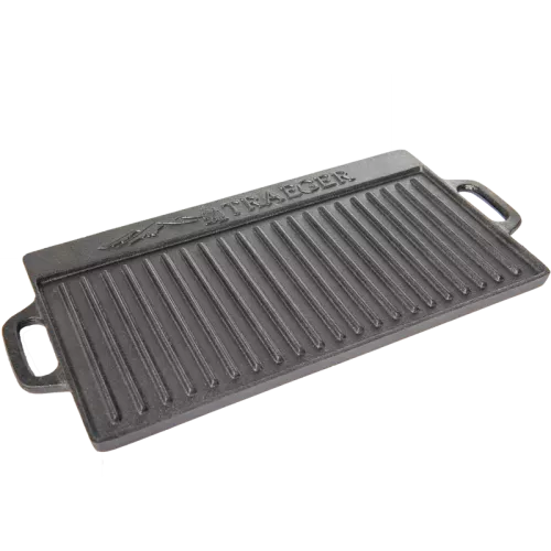 Traeger Wende-Grillplatte aus Gusseisen