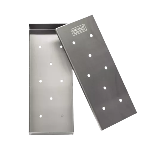 Rauchige Aromen Smokin' Flavors Räucherbox aus Edelstahl (SF515)